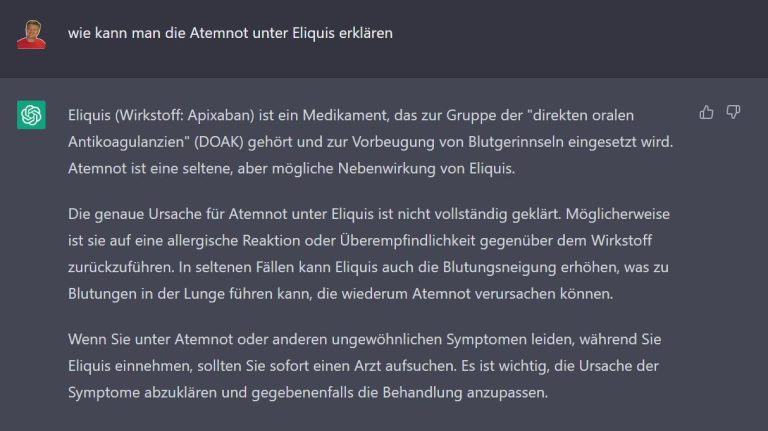 seltene Nebenwirkung unter Blutverdünner Eliquis erlebt | Dr.med